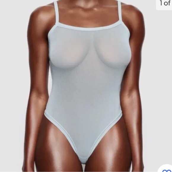 SKIMS Tops - SKIMS | Summer Mesh Bodysuit